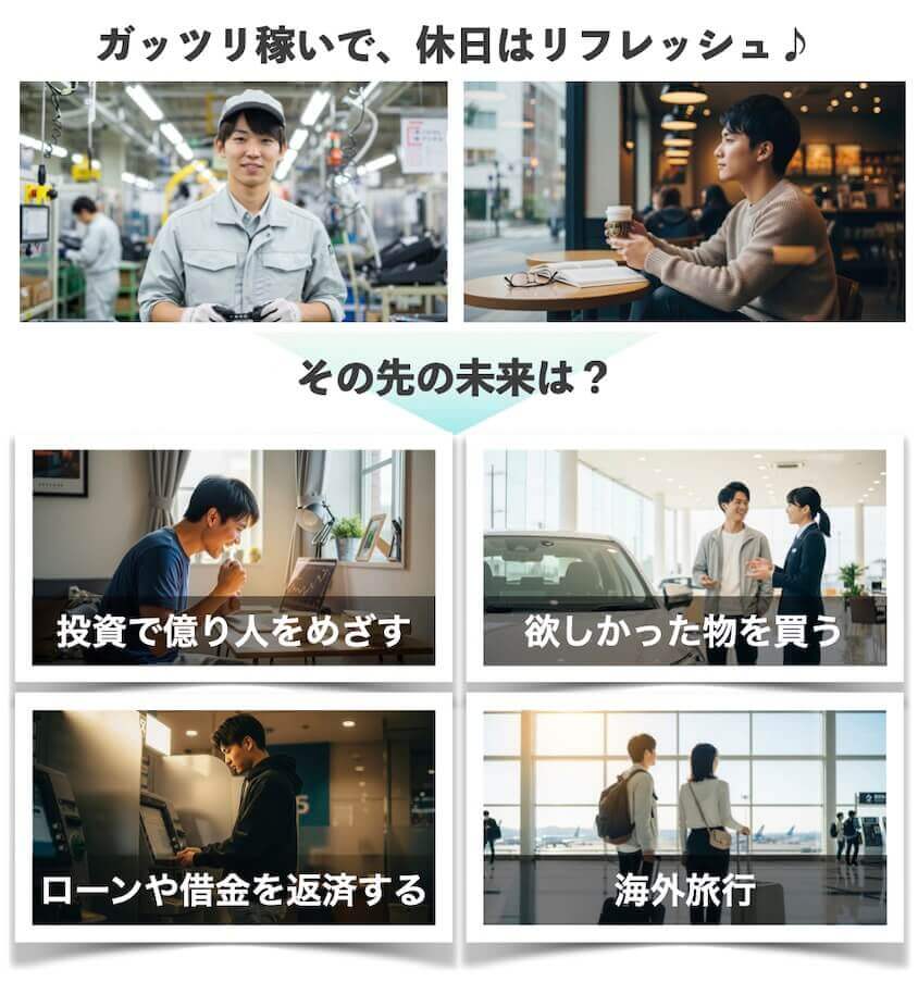 期間工で稼いだ先の未来