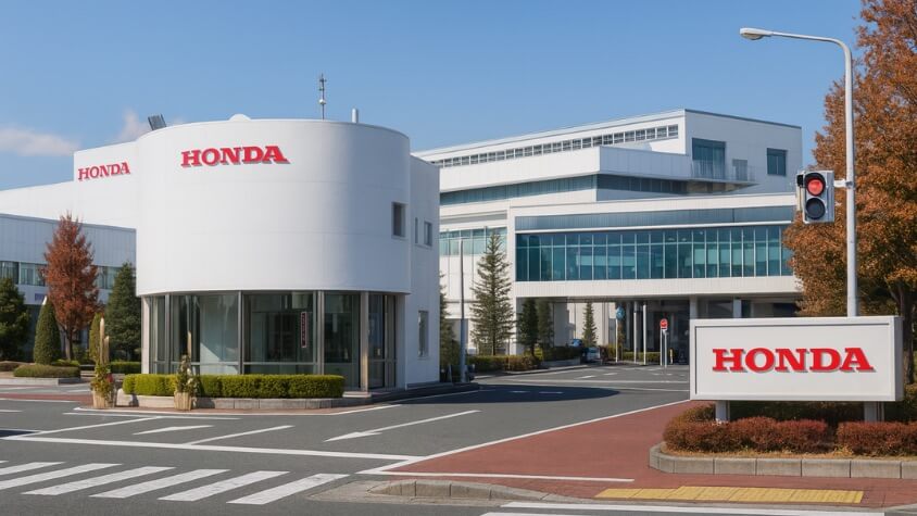 ホンダ浜松製作所の門