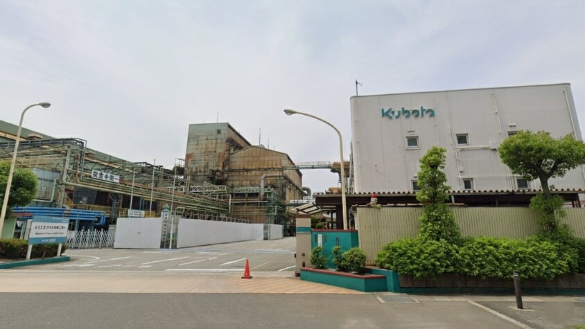 クボタ阪神工場の外観