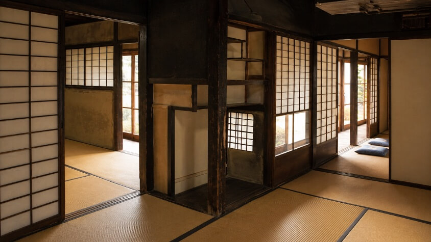 主屋内部